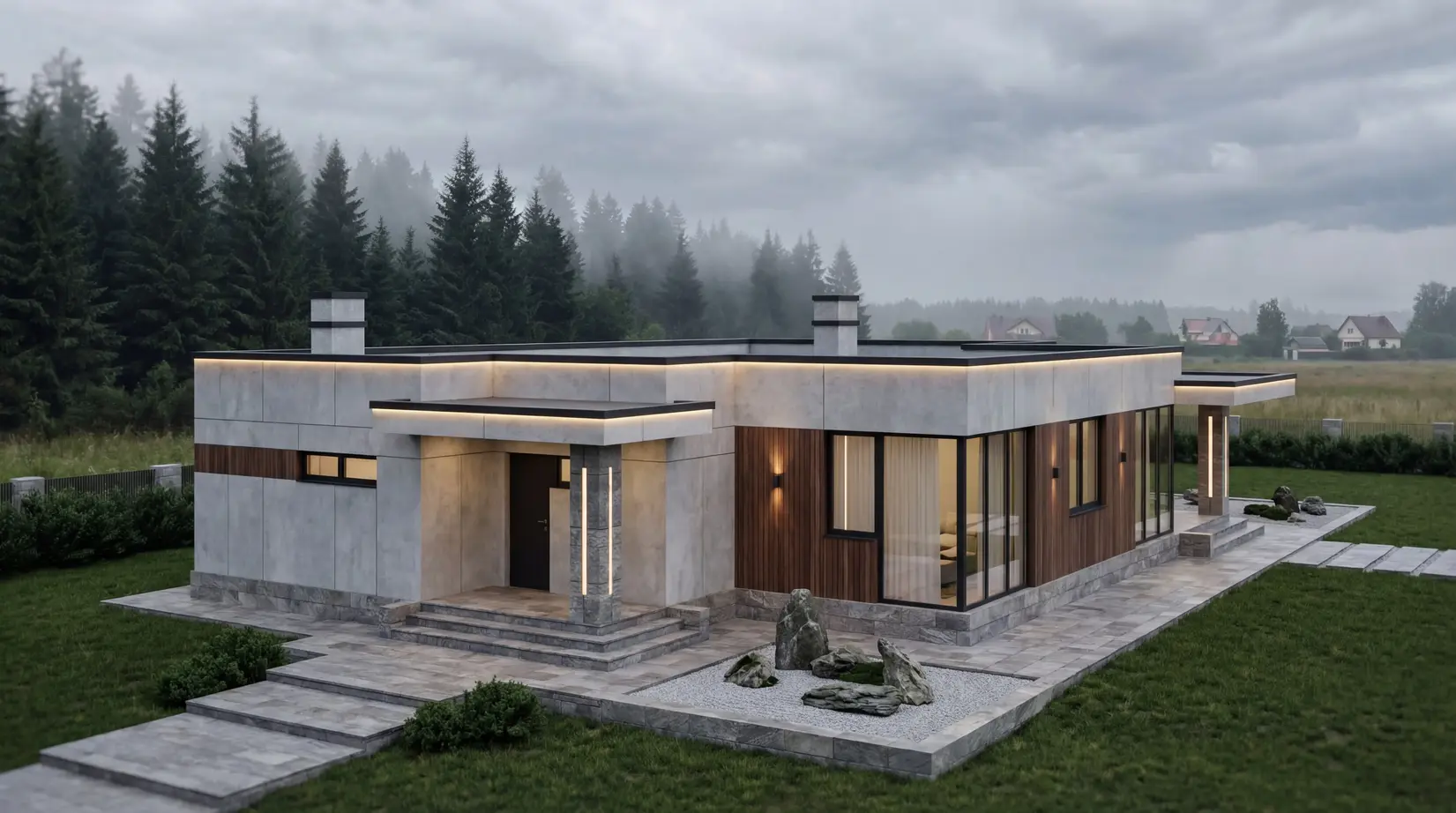 Дома в стиле Райт — кадр 3